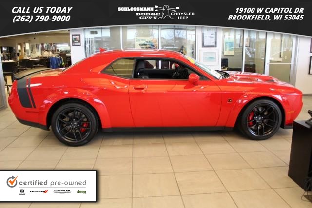 Certified Pre Owned 2019 Dodge Challenger R T Scat Pack Rear Wheel Drive Two Door Coupe